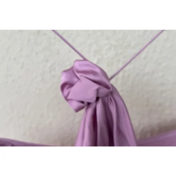 Acne Studios Women’s Size EU 40 US 8 Dumika Draped Satin Mini Dress Gala Party - Picture 6 of 11